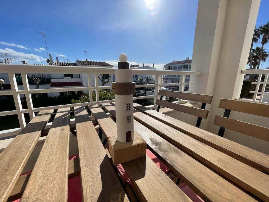 Algaiarens Apto Con Piscina Y Junto A La Playa Cala'N Blanes  Eksteriør billede