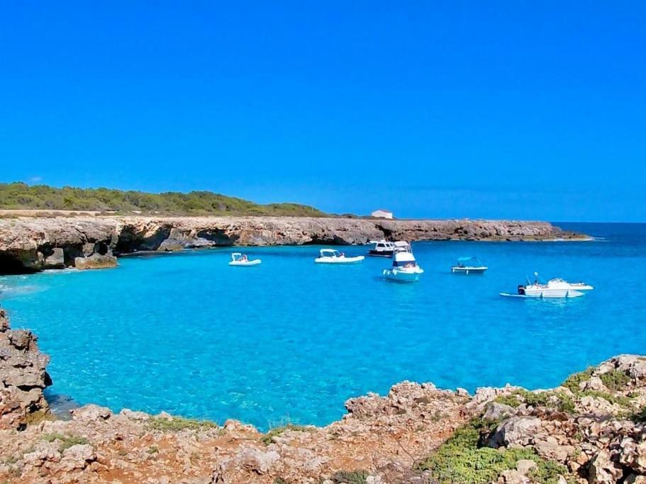 Algaiarens Apto Con Piscina Y Junto A La Playa Cala'N Blanes  Eksteriør billede